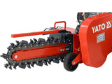 Masina de sapat pe benzina Yato YT-86140 , 420CC , Motor Loncin 4 timpi , 27 dinti