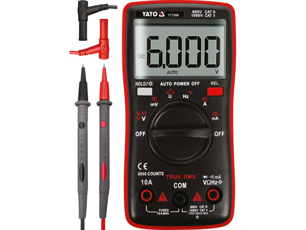 YATO YT-73096 DIGITÁLIS MULTIMÉTER 