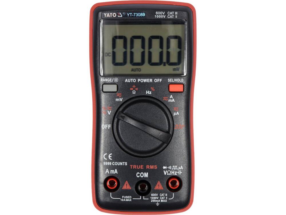 MULTIMETRU DIGITAL, LCD YATO YT-73089 9999
