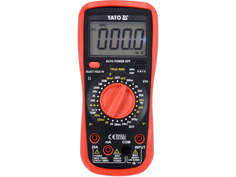 MULTIMETRU DIGITAL, TRUE YATO YT-73083 RMS