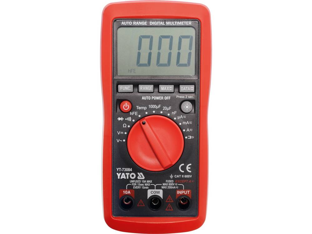 UNIVERZÁLIS DIGITÁLIS MULTIMÉTER YATO YT-73084 