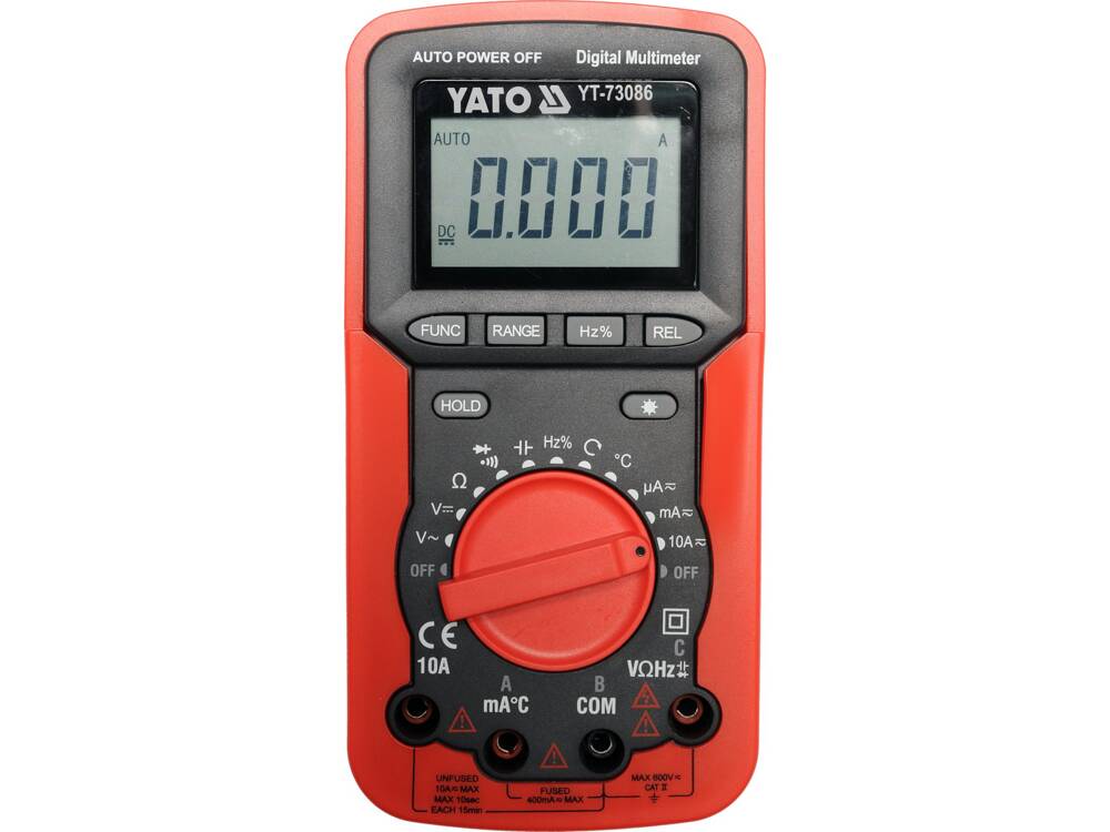 UNIVERZÁLIS DIGITÁLIS MULTIMÉTER YATO YT-73086 