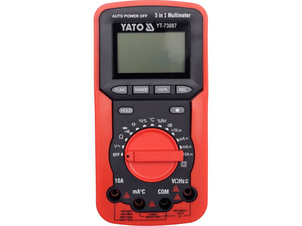 UNIVERZÁLIS MULTIMERŐ 5 YATO YT-73087 1-BEN 