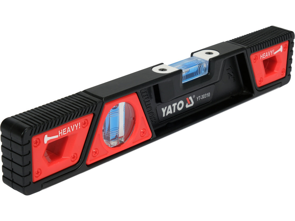 MÁGNESES SZINTMÉRŐ YATO YT-30310 ALUMÍNIUM 300 MM 