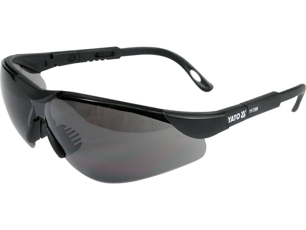 YATO YT-7366 FEKETE LENCSE VÉDŐSZEMÜVEG