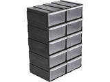 10 FIÓKOS RENDSZEREZŐ, VOREL 78785 225X155X100MM 