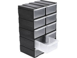 10 FIÓKOS RENDSZEREZŐ, VOREL 78785 225X155X100MM 