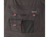 YATO YT-80157 MUNKANADRÁG MELLKASSAL, BAZALT, 2XL MÉRET 