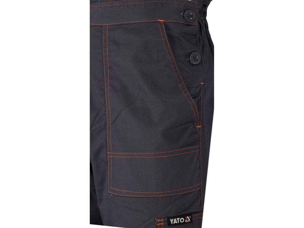 YATO YT-80411 MUNKANADRÁG MELLKASSAL, DORIA, XL MÉRET 