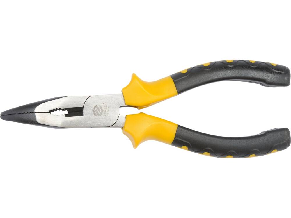 VOREL 40051 SZABADALOM ÉLES, HAJLÍTOTT HEGYŰVEL 180 MM 
