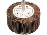 PERIE ABRAZIVA CIRCULARA YATO YT-83385 CU TIJA 80X40X6MM, P120