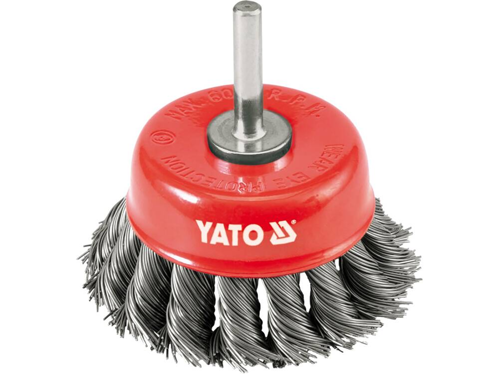 PERIE CUPA CU YATO YT-4752 AX 75MM, CU TOROANE DIN SARMA