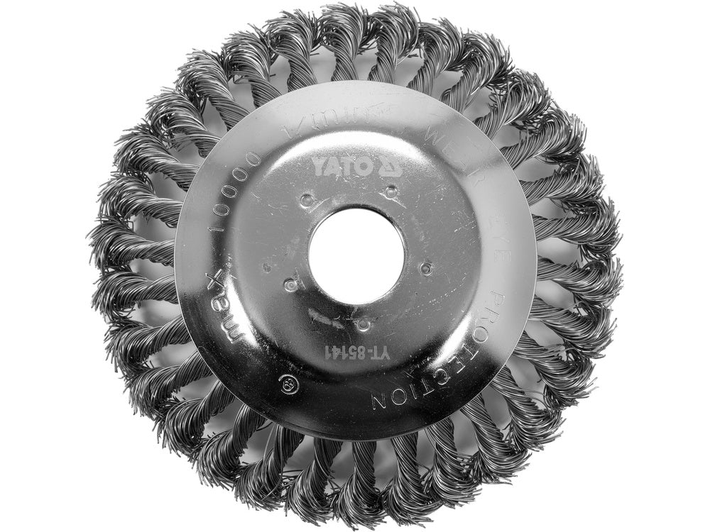 YATO YT-85141 DRÓTKEFÉ LÁNCFŰRÉSZHEZ, ÁTMÉRŐ 150MM, FELVÉTELI LYUK 25.4MM 