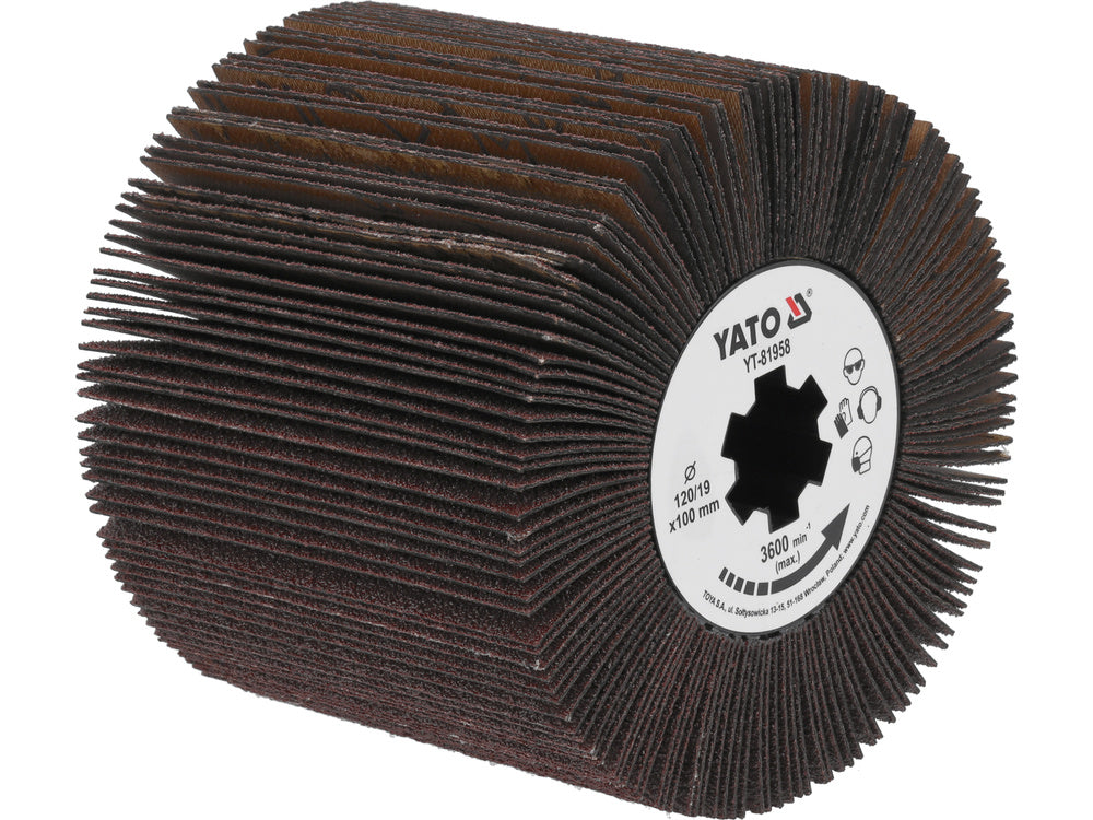 P120 dobos csiszolókefe YT-81953 Yato YT-81958-hoz