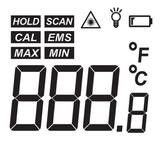 PIROMÉTER, -50C + VOREL 84400 380C 