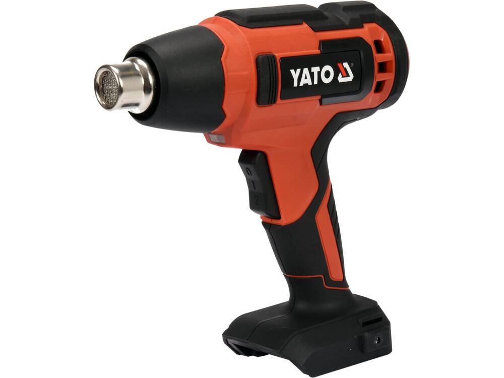 HŐLÉGES PISZTOLY, YATO YT-82285 18V, \u200\550°, 2 SEBESSÉG, AKKUMULÁTOR NÉLKÜL 
