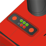 PISTOL DE IMPACT YATO YT-828074 18V 3/4 2400NM, FARA ACUMULATOR