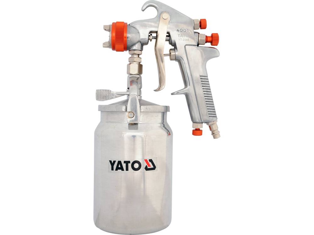 PISTOL DE VOPSIT YATO YT-2346 CU REZERVOR METALIC 1L