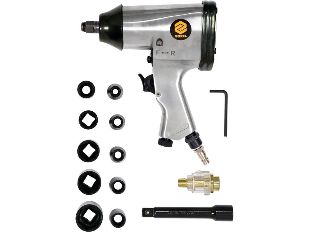 PISTOL PNEUMATIC CU VOREL 81101 ACCESORI,I 1/2, 340NM