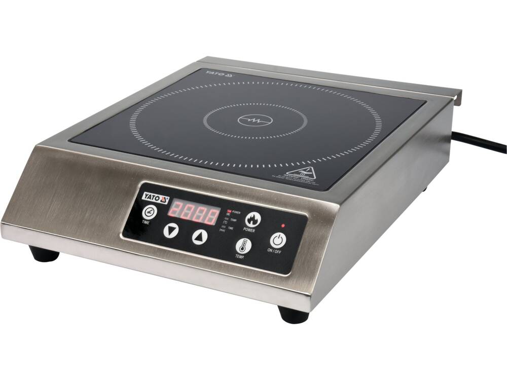 INDUKCIÓS FŐZŐLAP YATO YG-04701 3500W, DIGITÁLIS VEZÉRLÉSŰ 