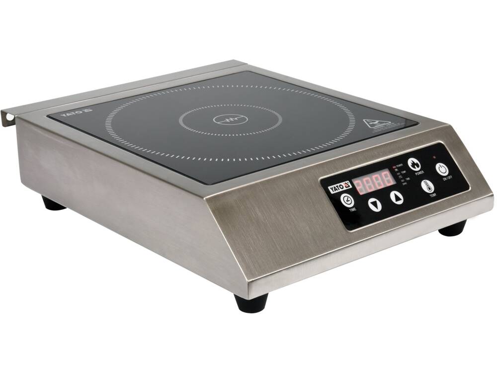 INDUKCIÓS FŐZŐLAP YATO YG-04701 3500W, DIGITÁLIS VEZÉRLÉSŰ 