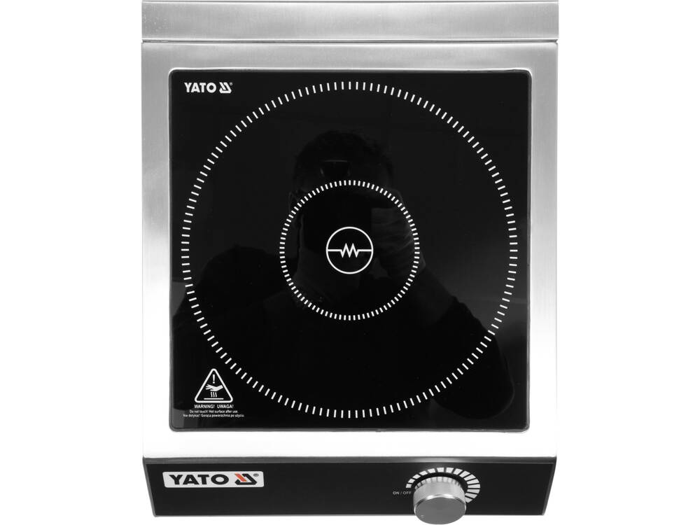 INDUKCIÓS FŐZŐLAP YATO YG-04700 3500W, MANUÁLIS BEÁLLÍTÁS 