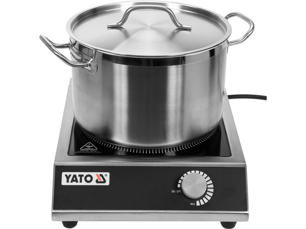 INDUKCIÓS FŐZŐLAP YATO YG-04700 3500W, MANUÁLIS BEÁLLÍTÁS 