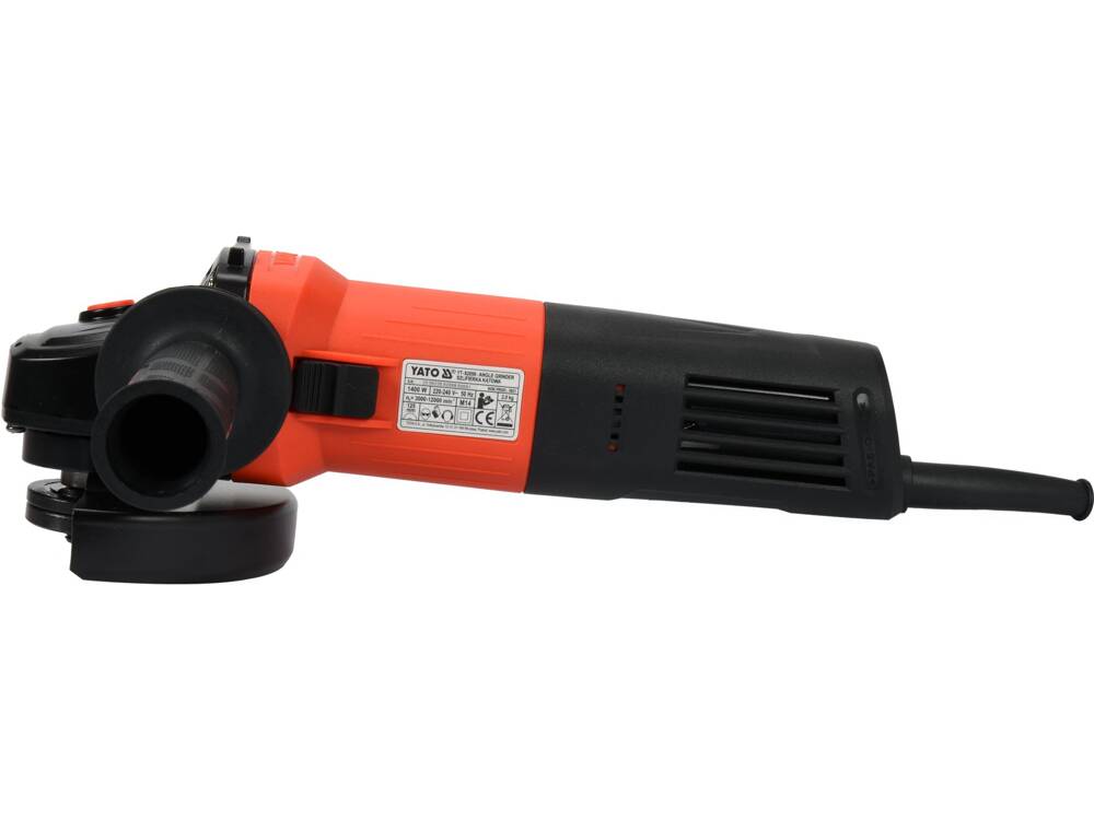 POLIZOR UNGHIULAR 125MM, YATO YT-82098 1400W, TURATIE REGLABILA 3000-12000RPM