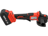 Polizor unghiular YATO YT-828254, 18 V, 1 x 4 Ah) - imagine 3