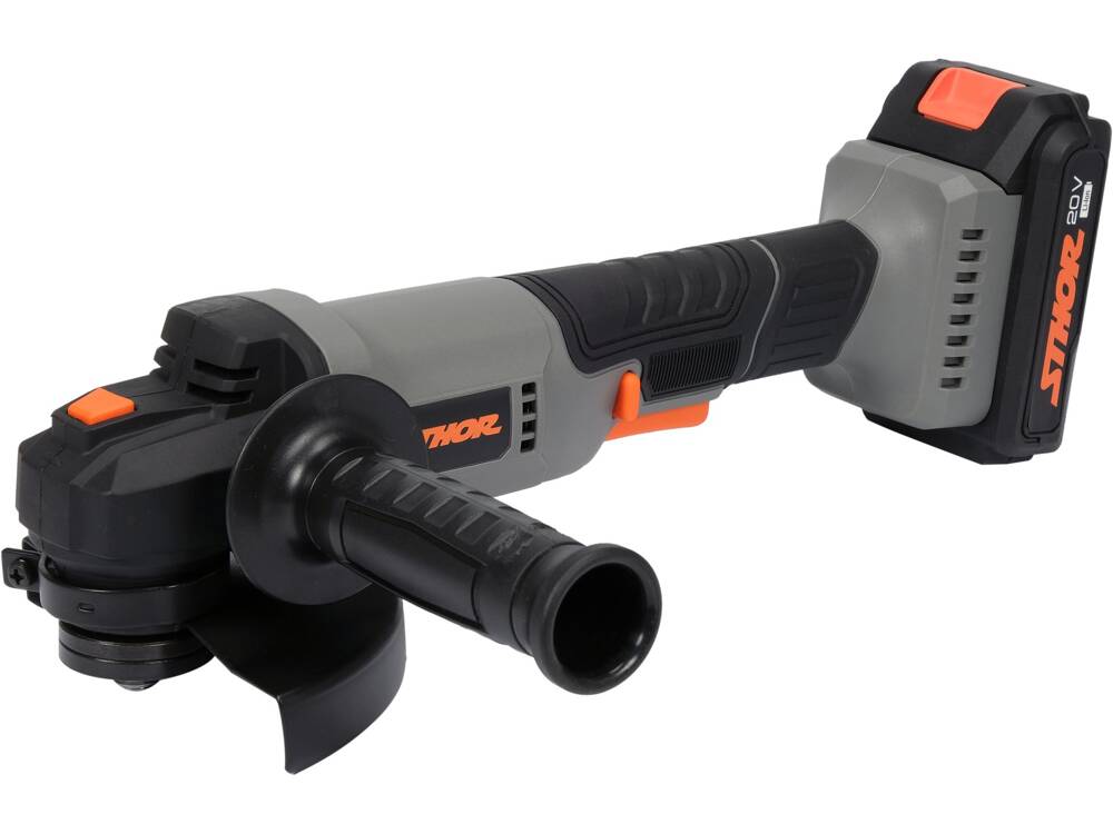 STHOR 78091 SAROKCSISZOLÓ 20V, 125MM, 1X2AH 