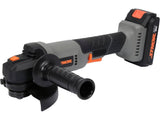 STHOR 78091 SAROKCSISZOLÓ 20V, 125MM, 1X2AH 