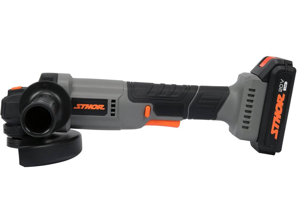 STHOR 78091 SAROKCSISZOLÓ 20V, 125MM, 1X2AH 