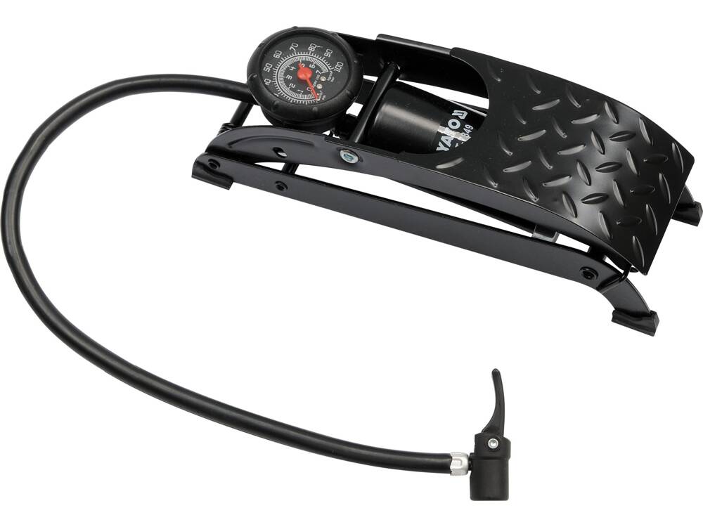 YATO YT-7349 LÁBPUMPA NYOMÁSMÉRŐVEL 