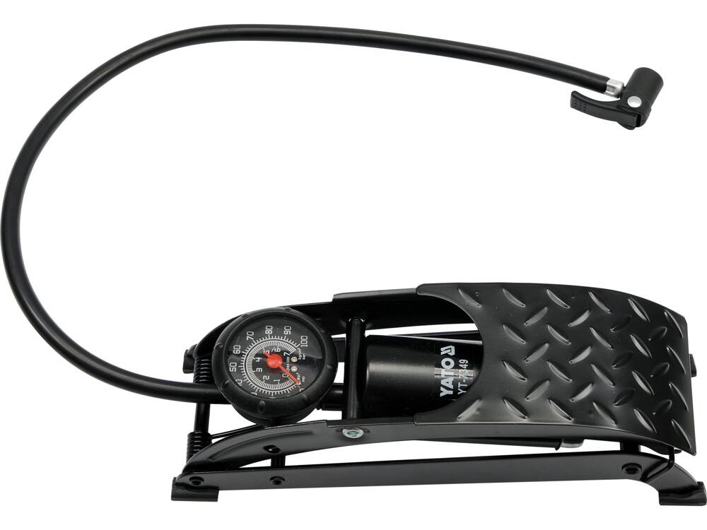 YATO YT-7349 LÁBPUMPA NYOMÁSMÉRŐVEL 