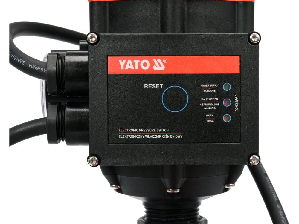 YATO YT-85360 ÁLLANDÓ NYOMÁSÚ FELÜLI SZIVATTYÚ 600W 