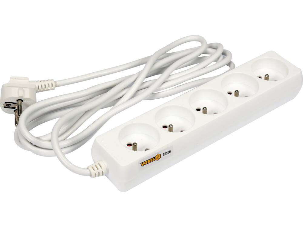 FÖLDELÉSŰ HOSSZABBÍTÓKÁBEL, VOREL 72506 5 ALJZAT, 3M 