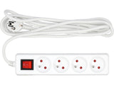 PRELUNGITOR CU INTRERUPATOR, VOREL 72529 4 PRIZE CU IMPAMANTARE, 3M