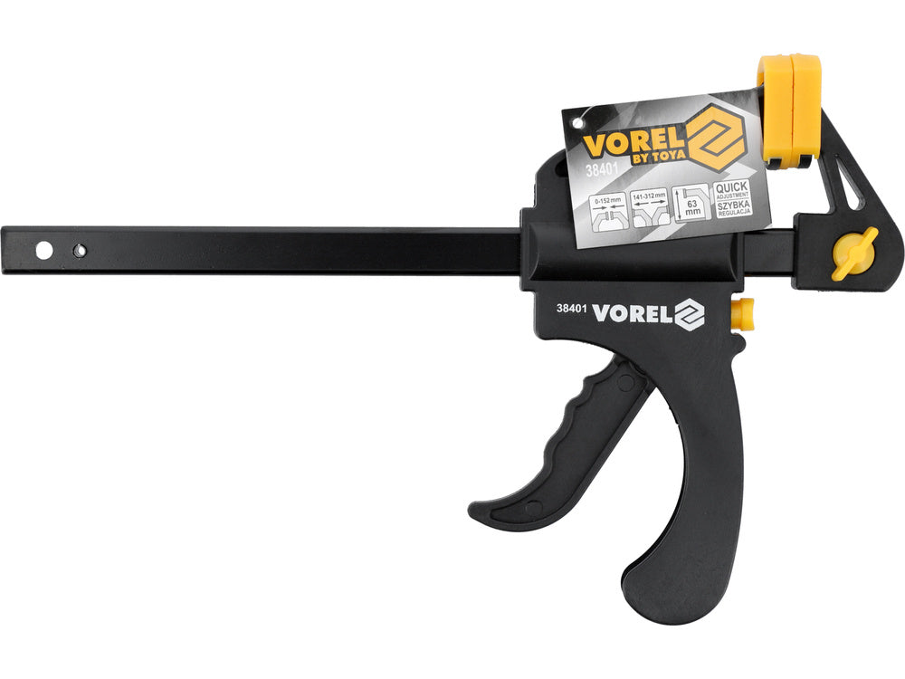 ASZTALOS PRÉS VOREL 38401 GYORS MEGSZÚRÁSÚ 150MM-ES SZÁMÍTÁSSAL 