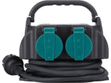 Priza de gradina dubla YATO YT-81270, IP44, 4 x 230 V - imagine 2