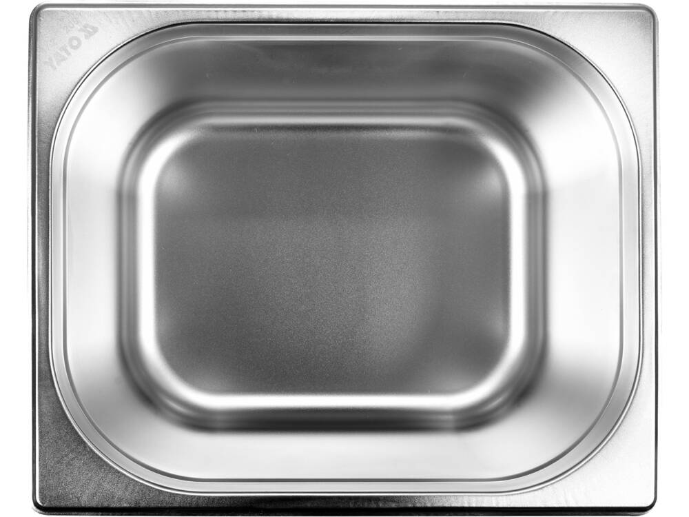 GN1/2 TARTÁLY, YATO YG-00265 ROZSDAMENTES ACÉL, 200MM, 11,5L 