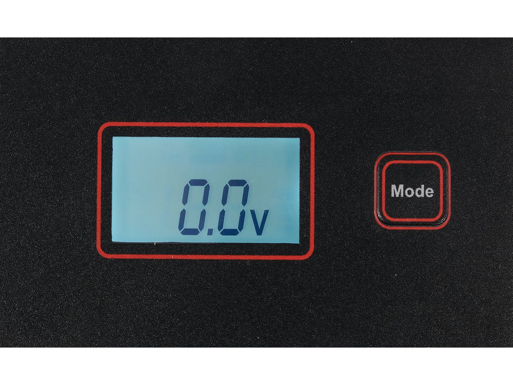 Egyenirányító YATO YT-83001 LCD kijelzővel, 6V/2A, 12V/8A méréshatárral 
