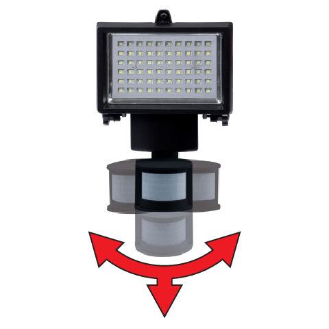 REFLECTOR LED CU YATO YT-81860 SENZOR DE MISCARE, INCARCARE SOLARA, 4W