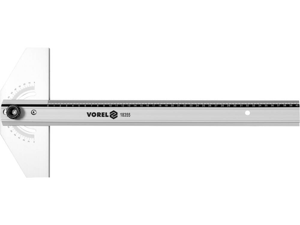 VOREL TÍPUSÚ ALUMÍNIUM VONALZÓ 18355 T, 400MM 