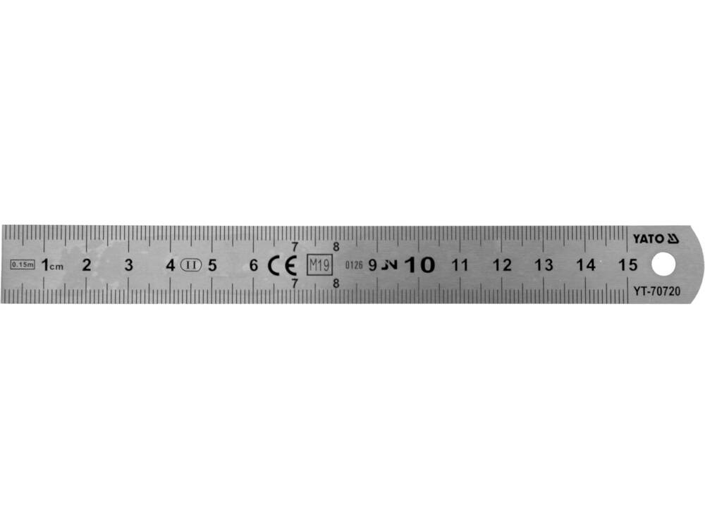 RIGLA OTEL INOXIDABIL YATO YT-70720 150MM
