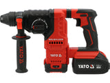Rotopercutor SDS+ YATO YT-827724, 18 V, 2 x 4 Ah - imagine 2