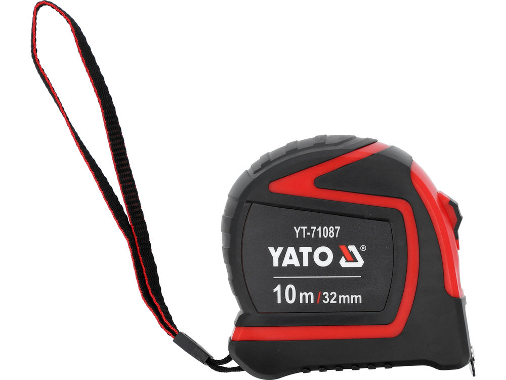 Ruleta cu banda din metal YATO YT-71087 , 10 m, capat magnetic