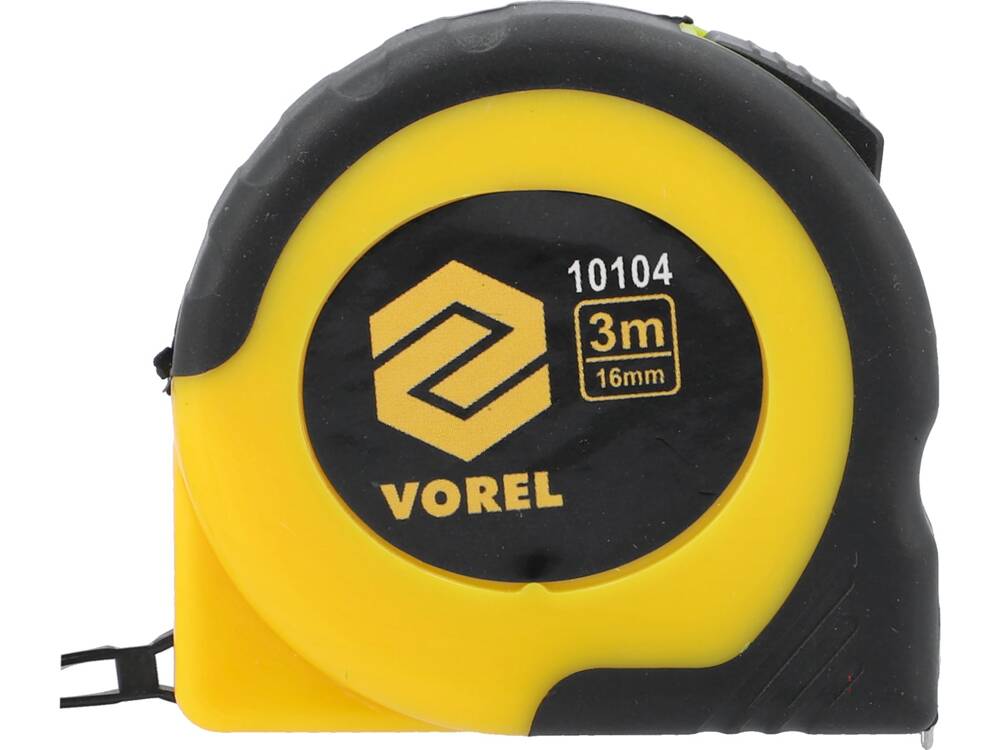 3MX16MM RAGASZTÓSZALAG, SÁRGA VOREL 10104 - FEKETE 