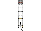SCARA TELESCOPICA DIN VOREL 17702 ALUMINIU 3.8M, 13 TREPTE