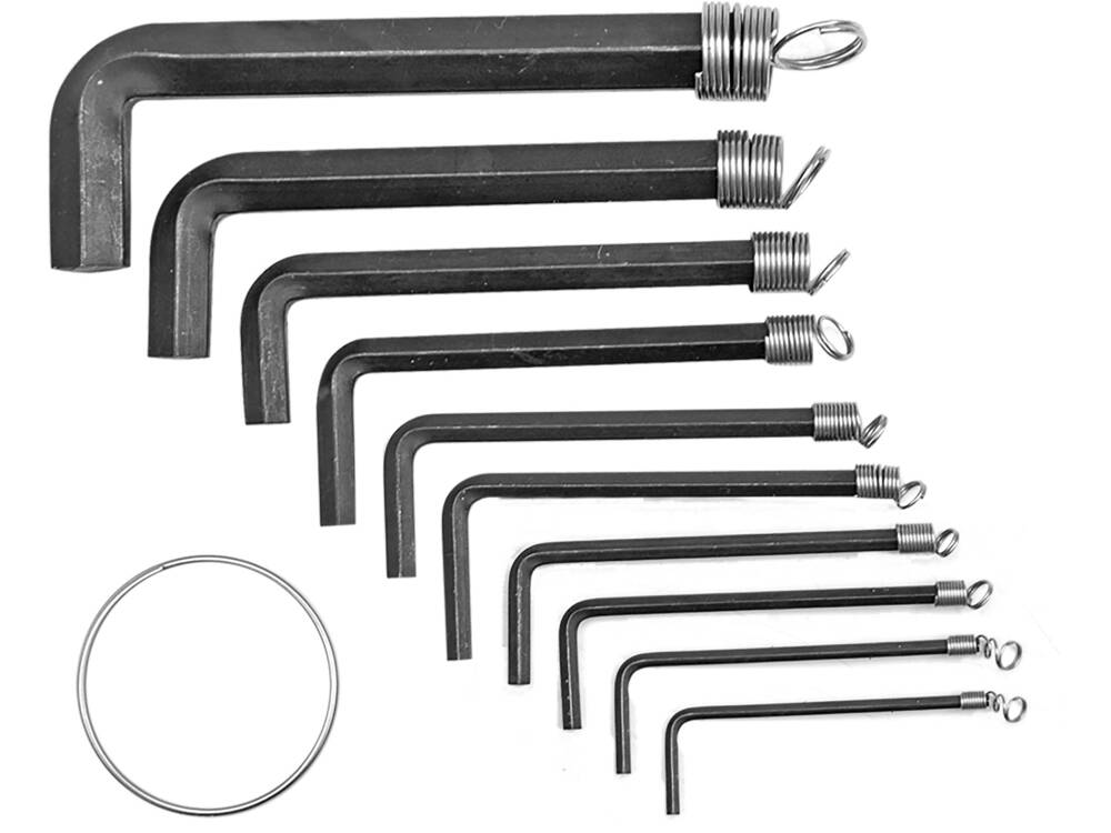 SET 10 CHEI NO NAME 56390 HEXAGONALE 1,5-10MM