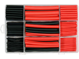 128 darabos YATO YT-068671 hőre zsugorodó cső készlet ragasztóval 